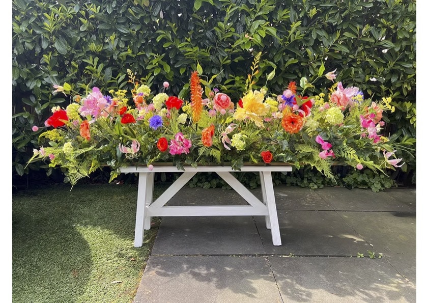 Zijden bloemen; een duurzaam alternatief