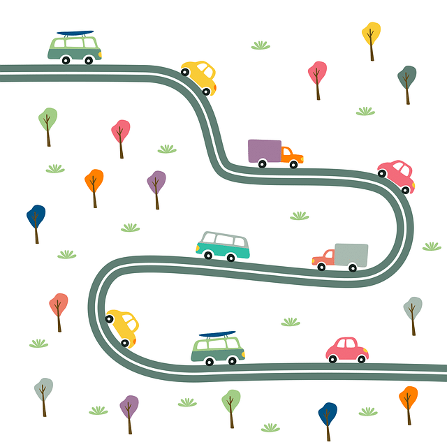 De buik van opa als parkeerplaats
