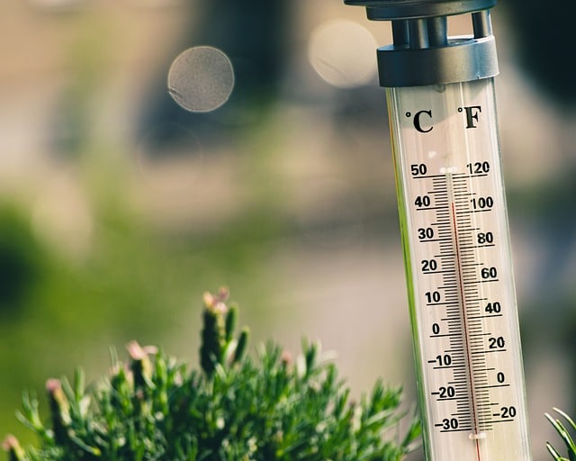 Thuis opbaren bij extreme temperaturen